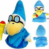 Super Mario Bros Magikoopa Kamek Pelúcia Brinquedo Soft Magos De Pelúcia