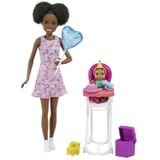 Barbie Family Skipper Playset Birthday Black