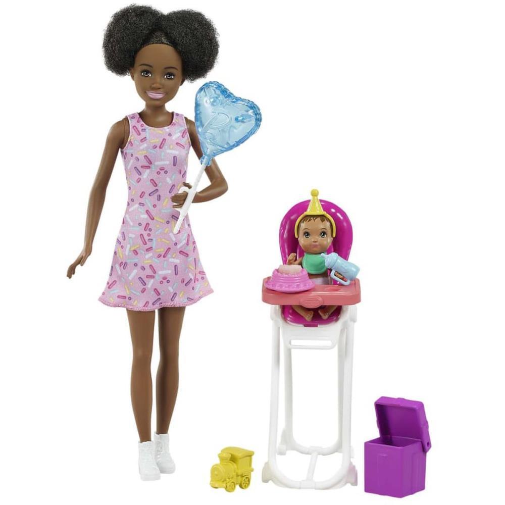 Barbie Family Skipper Playset Birthday Black