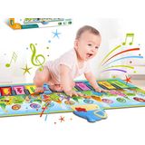 Instrumento Musical Cobertor Inglês Piano Cobertor Infantil