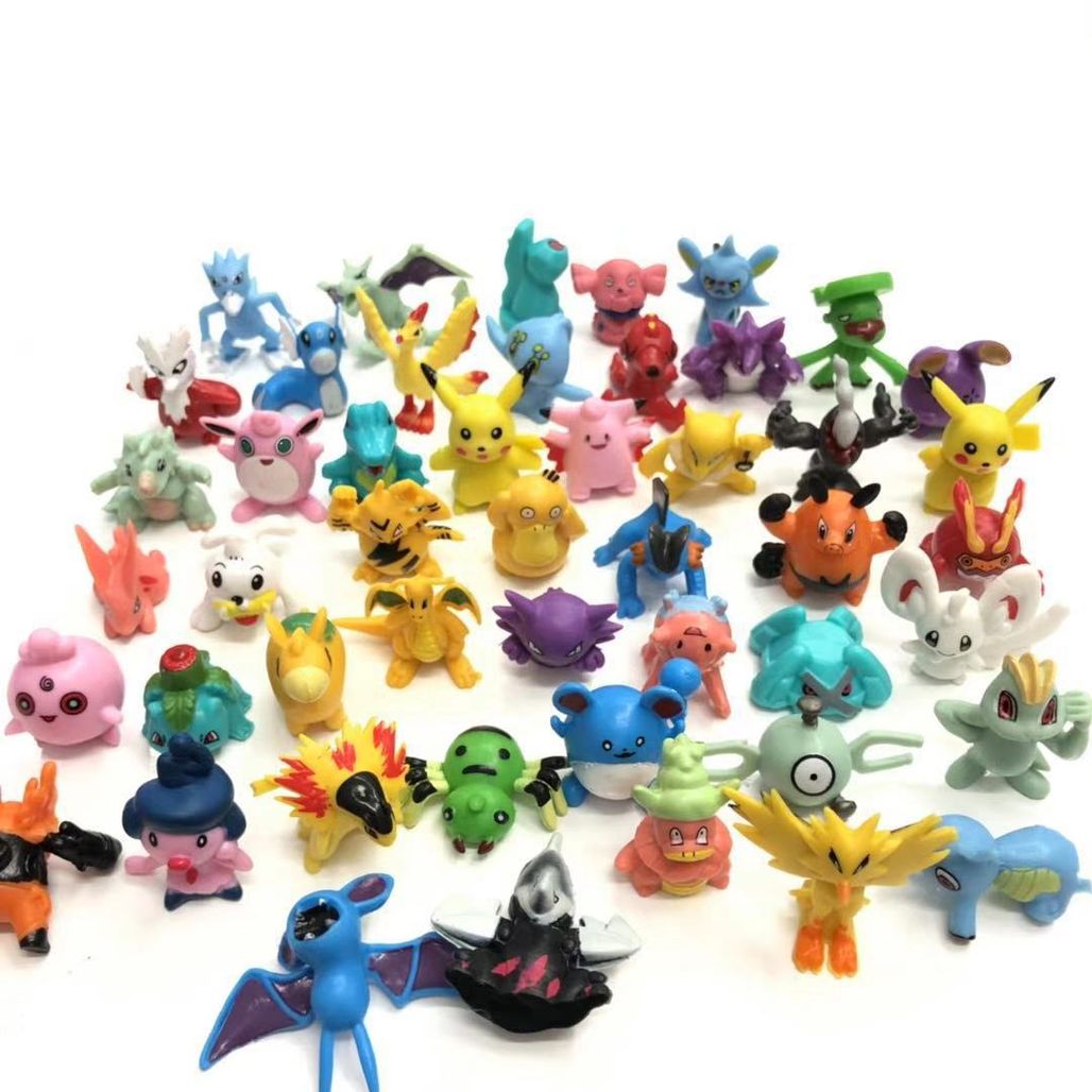 Em promoção! Pokemon 8 Tipos De Figura Original Modelo Bonecas De Brinquedo  é Muito Prazeroso Resina Bonito Ornamento Pikachu Coleção De Modelo De  Criança Presente De Aniversário