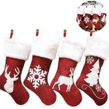 Meias De Natal Sacos De Meias Penduradas Meias De Natal H