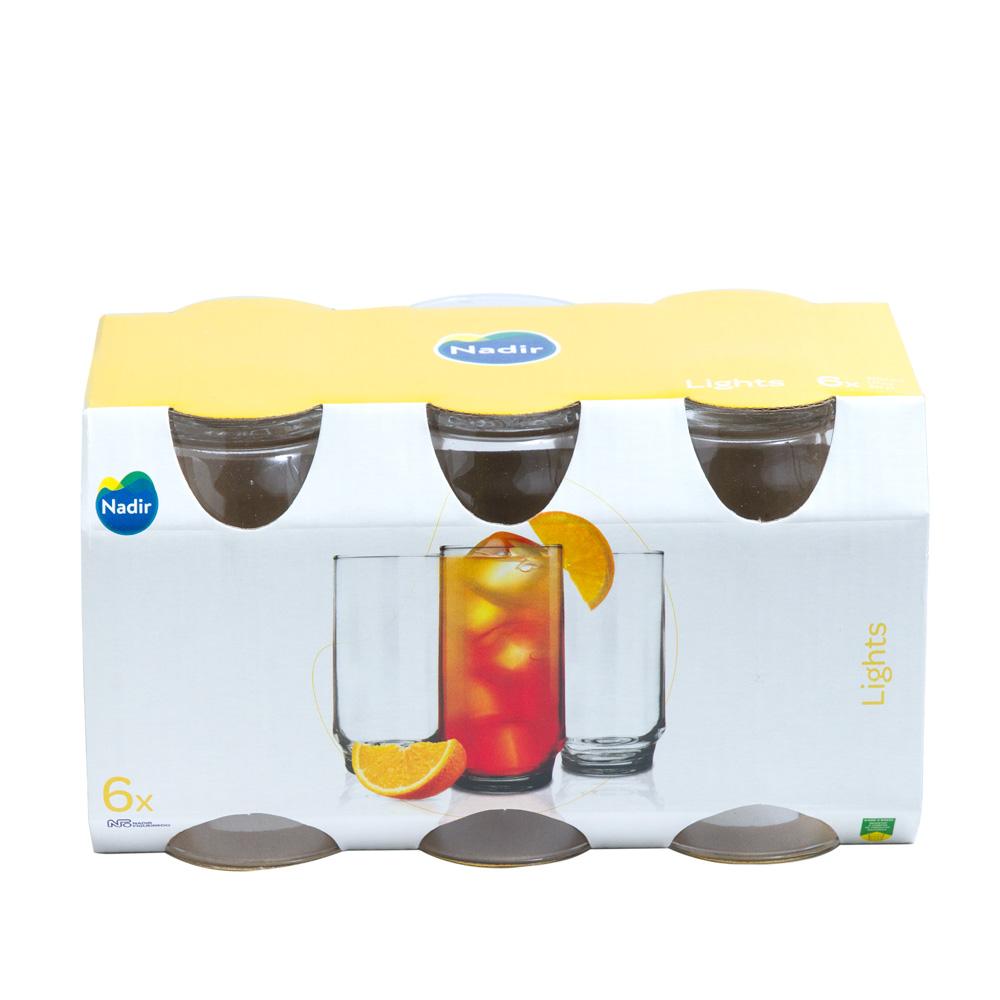 Conjunto de 6 copos leme 255ML casual home