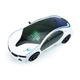 3d Universal Carro Elétrico Brinquedo Led Piscando Luz Música Singi