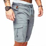 Algodão Masculino Bermuda Shorts Estilo Militar =(xxl)