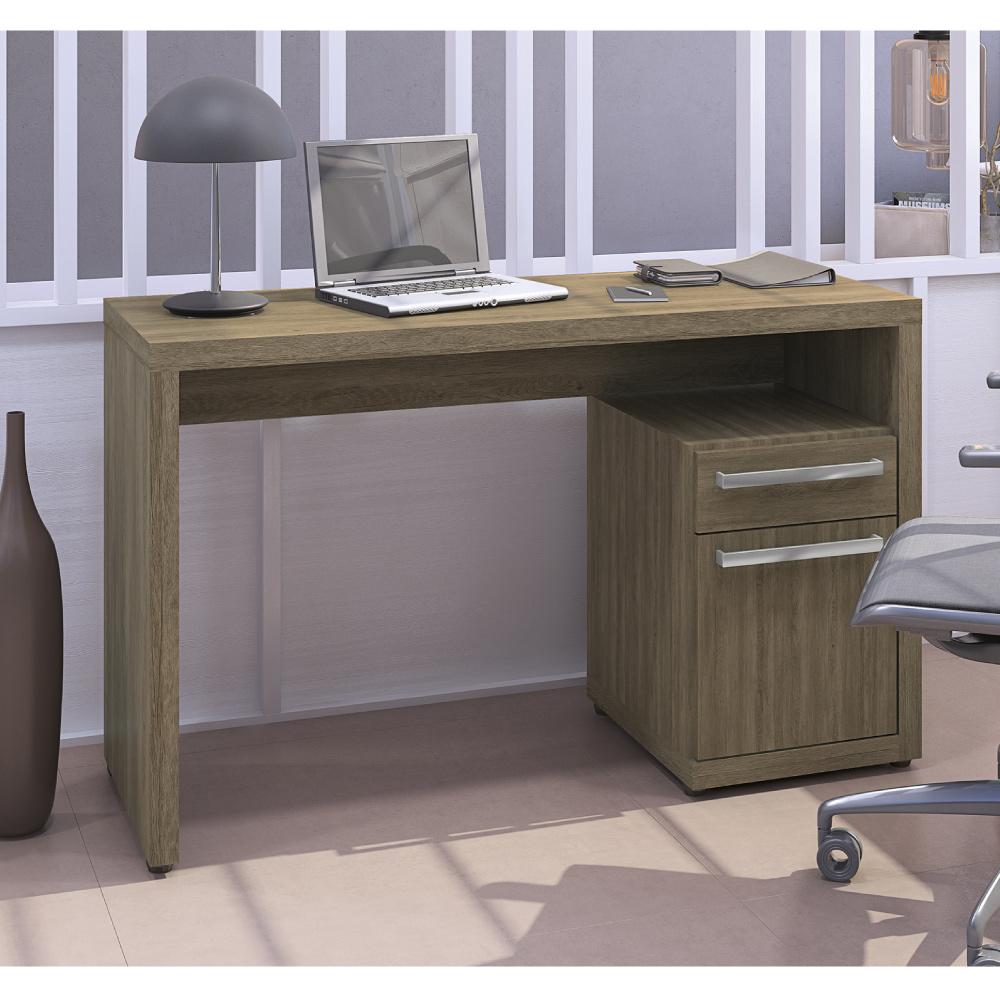 Escrivaninha Para Notebook Com Armário S970 Kappesberg - Nogal