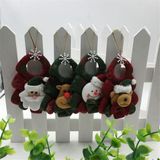 12 Peças Santa Snowman Enfeites Da Árvore De Natal