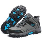 Sapatos De Montanha Impermeáveis Masculinos Sapatos De Caminhada-cinza 40