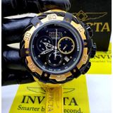 Relógio Masculino Invicta Thunderbolt 21360 Banhado Ouro Á Prova D´água 52mm