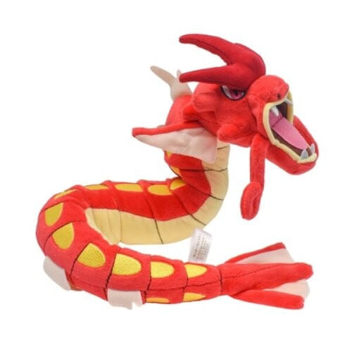 (vermelho) Alta Qualidade Grande Tamanho 60cm Cute Animal Magikarp Gyarados Stuffed Doll Cartoon Jogo Pokemon Pelúcia Brinquedos