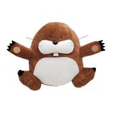 20cm Novo Monty Mole Pelúcia Brinquedos Bonitos Suave Recheado Pil Cartoon
