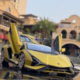(amarelo) 01:18 Lamborghini Lightning 0837 Liga Sports Car Mod