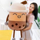 40cm Simulação Pérola Láctea Pelúcia Almofada De Brinquedo Sofá Backre
