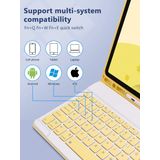 Capa De Teclado Espanhol Com Touchpad Espanhol E Mouse Para Hu