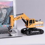 1/24 Rc Escavadeira Rc Carro Construção Trator De Metal Pá K