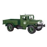 1/20 Escala Exército Jeep Modelo De Carro Militar Veículos Brinquedos Childre