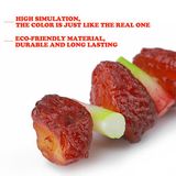 Stobok 4pcs Simulação De Churrasco Cordas Assado Carne Corda Ki