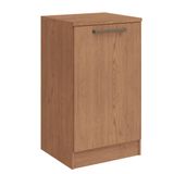 Mesa De Cabeceira Modulada Requinte Com 1 Porta - Macadâmia