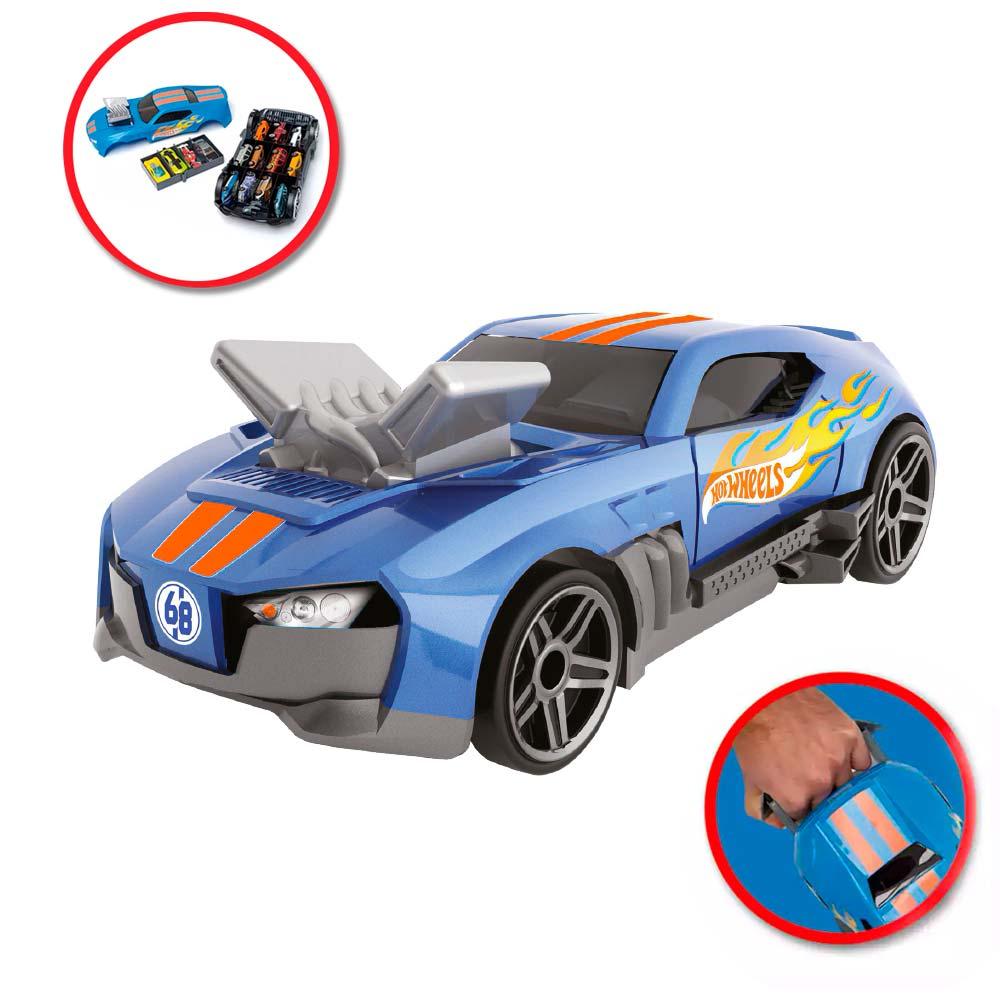 Carro Roda Livre Hot Wheels Porta Carrinhos Fun Divirta Se