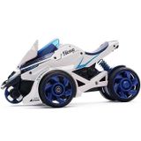 (azul) Catapulta Liga Motocicleta Brinquedo Puxar Para Trás Modelo De Carro