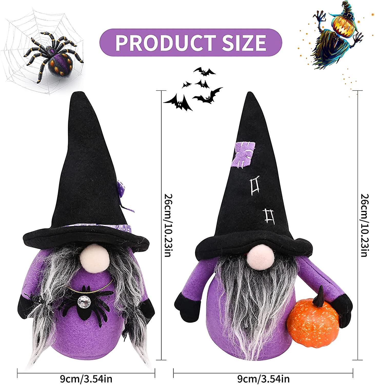 Halloween Gnome Boneca De Pelúcia Halloween Boneca Sem Rosto Gnomo Orn