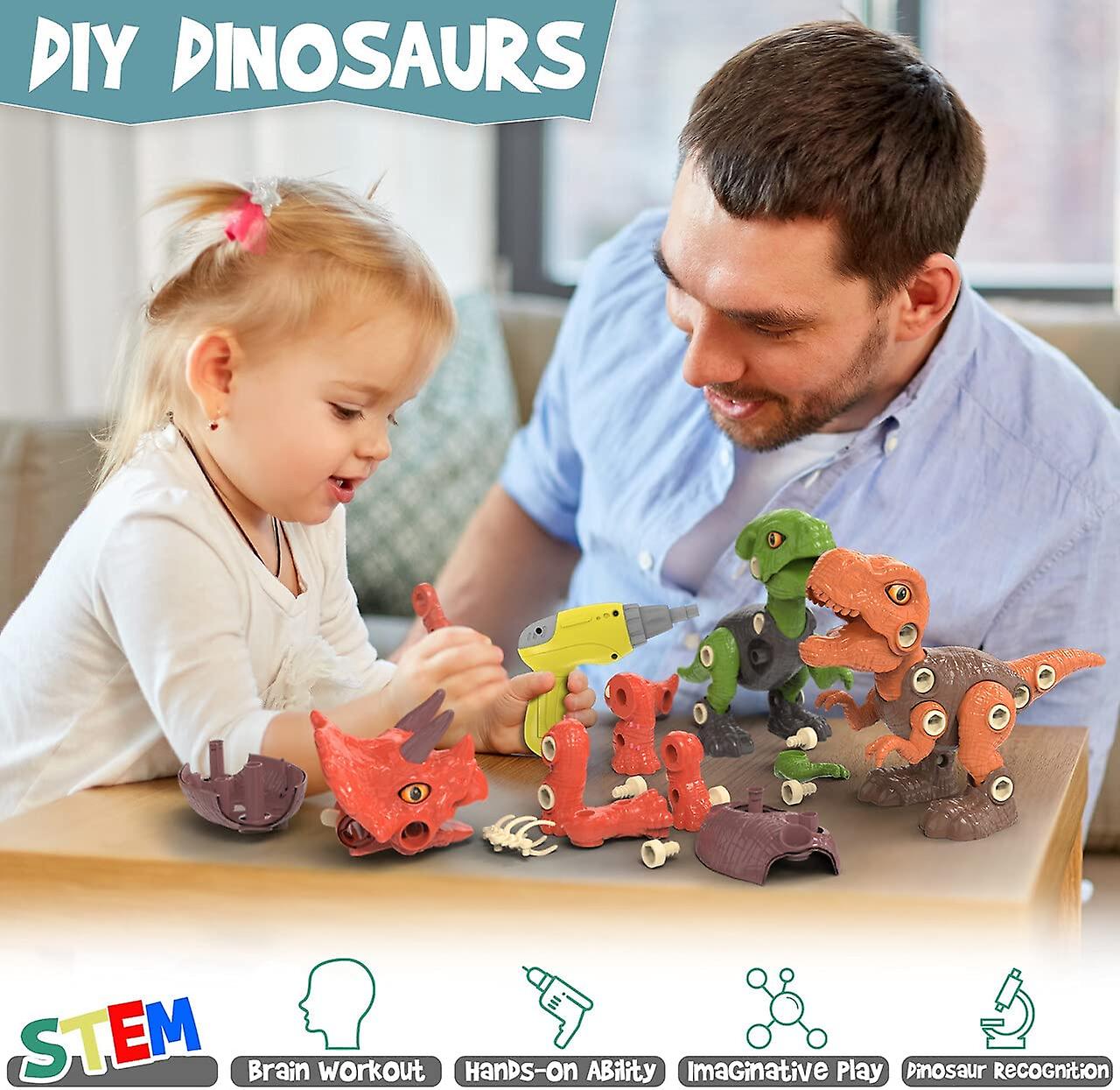 Brinquedos De Dinossauro Para Crianças De 3-5 Anos De Idade, Desmonte O Brinquedo De Dinossauro