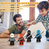 20pcs Building Blocks Brinquedos Partícula Pequena Diy Ninjago Doll