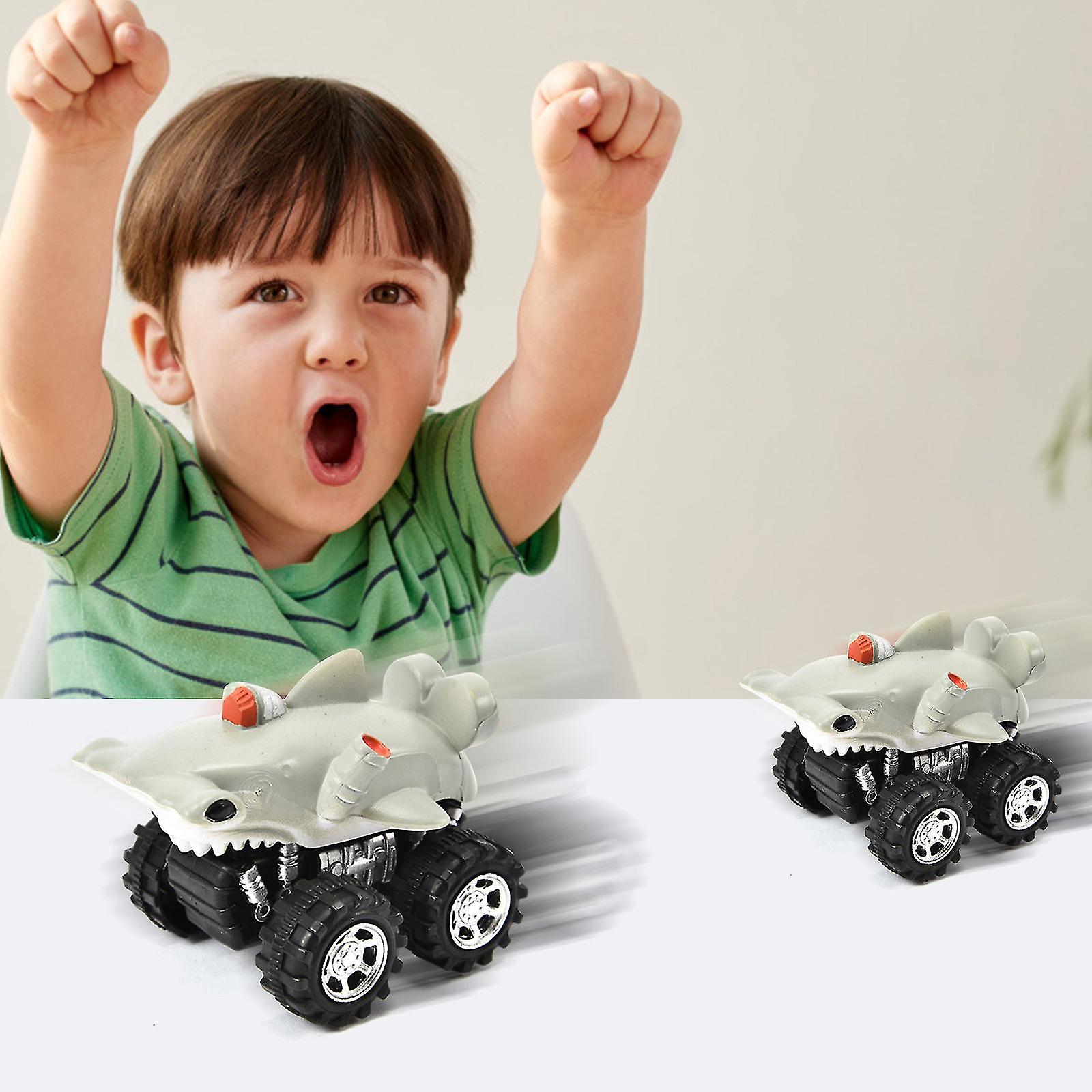 Wabjtam Dinossauros Carros De Brinquedo Para Crianças Puxar Para Trás Dinossauros Brinquedos