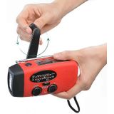 Solar Crank Radio - Degen De13 Fm Am Sw Rediver Cank Dynamo