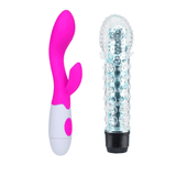 Kit Vibrador Feminino 30 Velocidades Rabbit + Personal Gspot