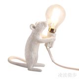 Lâmpada De Mesa Moderna De Resina Mouse Lâmpada Led E1