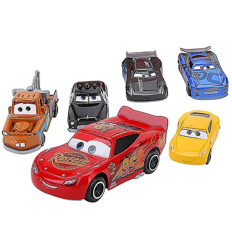 Conjunto De Carros Disney Pixar 3 Flash Metal Car Modelo Brinquedos