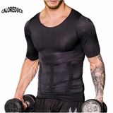 Camisa De Compressão Masculina Sem Costura Body Shaper Underwear Slimm