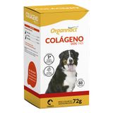 Suplemento Aminoácido Organnact Colágeno Dog Tabs - 72 G