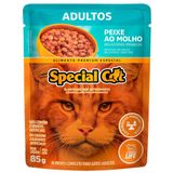 Ração Úmida Special Cat Sachê Peixe Para Gatos Adultos - 85 G