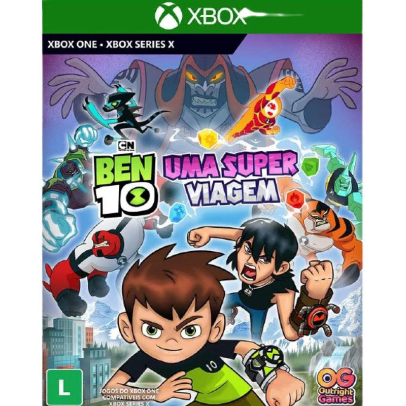 Jogo Ben 10: uma Super Viagem - Xbox One - Outright Games