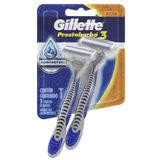 Aparelho De Barbear Descartável Gillette Prestobarba3 Com 3 Unidades