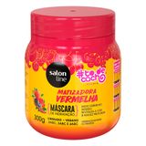 Máscara Capilar Matizadora Vermelha Salon Line To De Cacho 300g