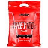 Refil Whey 100% Pure Integralmedica 907g Cookies And Cream