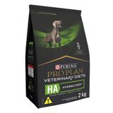 Ração Seca Nestlé Purina Pro Plan Veterinary Diets Ha Hydrolyzed Para Cães - 2 Kg