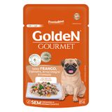 Ração Úmida Premier Pet Golden Gourmet Frango Para Cães Adultos De Porte Pequeno - 85 G