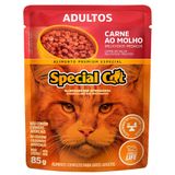 Ração Úmida Special Cat Sachê Carne Para Gatos Adultos - 85 G