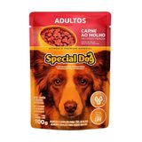 Ração Úmida Special Dog Sachê Para Cães Adultos Sabor Carne 100g