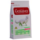 Ração Seca Cat Excellence Salmão Para Gatos Adultos Castrados - 1 Kg