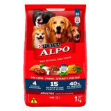 Ração Seca Nestlé Purina Alpo Carne, Frango, Cereais E Vegetais Para Cães Adultos - 1 Kg