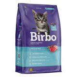 Ração Seca Birbo Carne E Frango Para Gatos Filhotes - 1 Kg