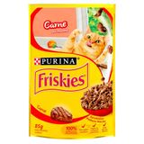 Ração Nestlé Purina Friskies Sachê Carne Ao Molho Para Gatos - 85 G