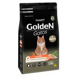 Ração Seca Premier Pet Golden Salmão Para Gatos Adultos Castrados - 1 Kg