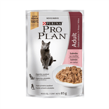 Ração Úmida Proplan Sache Gatos Ad Salmao 85g