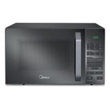 Micro-ondas 27L Prata, Porta Espelhada, Smartplate, Midea MXSA27S1 - 127V
